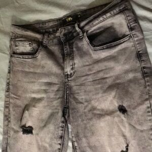 Black Above Ankle Jeans